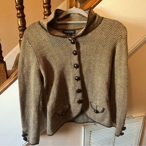 Banana Republic Italian Wool Sweater Cardigan with buttons